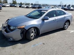 Salvage cars for sale from Copart Rancho Cucamonga, CA: 2012 Acura TSX Tech