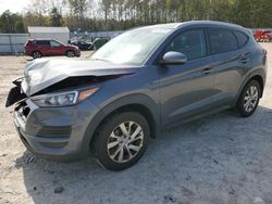 Salvage cars for sale from Copart Charles City, VA: 2019 Hyundai Tucson Limited