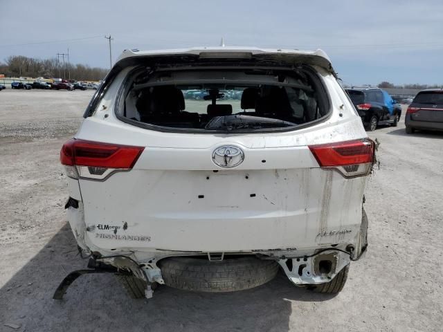 2019 Toyota Highlander SE