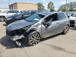 Vehiculos salvage en venta de Copart Moraine, OH: 2012 Volkswagen GTI