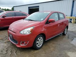 Salvage cars for sale from Copart Shreveport, LA: 2015 Mitsubishi Mirage ES