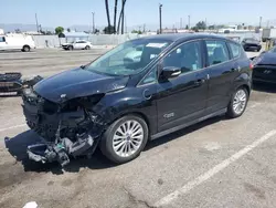 Salvage cars for sale at Van Nuys, CA auction: 2017 Ford C-MAX SE