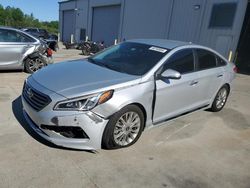 Salvage cars for sale at Gaston, SC auction: 2015 Hyundai Sonata Sport