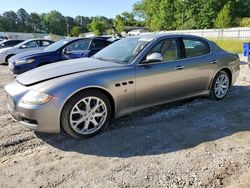 Salvage cars for sale from Copart Fairburn, GA: 2009 Maserati Quattroporte S