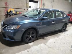 Salvage cars for sale at Blaine, MN auction: 2017 Nissan Sentra S