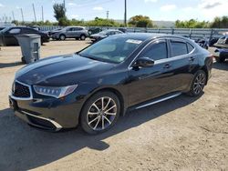 Salvage cars for sale from Copart Miami, FL: 2018 Acura TLX Tech