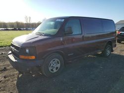 Salvage trucks for sale at Columbia Station, OH auction: 2003 Chevrolet Express G2500