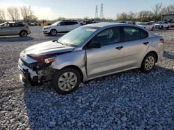 Salvage cars for sale at Barberton, OH auction: 2018 KIA Rio LX