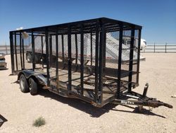 Salvage trucks for sale at Andrews, TX auction: 2011 Big Tex Trailer