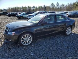 Salvage cars for sale at Windham, ME auction: 2013 Audi A4 Premium Plus