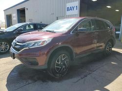 Salvage cars for sale at Elgin, IL auction: 2016 Honda CR-V SE