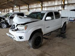 Salvage cars for sale from Copart Phoenix, AZ: 2015 Toyota Tacoma Double Cab