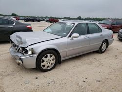 Salvage cars for sale at San Antonio, TX auction: 2002 Acura 3.5RL