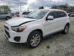 Salvage cars for sale from Copart Mebane, NC: 2015 Mitsubishi Outlander Sport ES