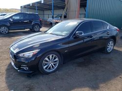 Salvage cars for sale at Colorado Springs, CO auction: 2016 Infiniti Q50 Base