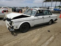 Salvage cars for sale at auction: 1990 Volvo 240 Base