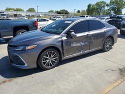 Salvage cars for sale at Sacramento, CA auction: 2023 Toyota Camry XLE