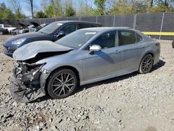 Salvage cars for sale at Waldorf, MD auction: 2021 Toyota Camry SE