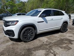 Salvage cars for sale from Copart Austell, GA: 2023 Volkswagen Atlas Cross Sport SEL R-Line