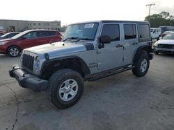 Salvage cars for sale at Wilmer, TX auction: 2014 Jeep Wrangler Unlimited Sport