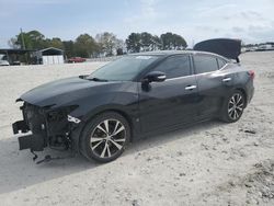 Salvage cars for sale at Loganville, GA auction: 2016 Nissan Maxima 3.5S