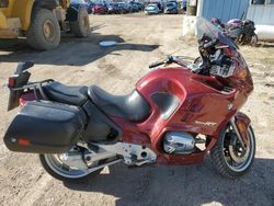 Salvage cars for sale from Copart Casper, WY: 1997 BMW R1100 RT