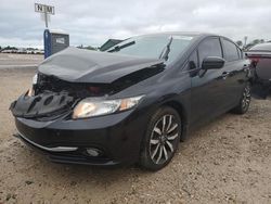 Honda Civic exl salvage cars for sale: 2015 Honda Civic EXL