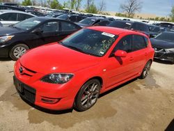 Salvage cars for sale at Bridgeton, MO auction: 2007 Mazda Speed 3