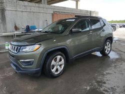 Salvage cars for sale at West Palm Beach, FL auction: 2018 Jeep Compass Latitude