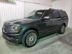 Salvage cars for sale from Copart Tulsa, OK: 2016 Lincoln Navigator Select