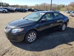Salvage cars for sale at East Granby, CT auction: 2009 Toyota Camry Hybrid