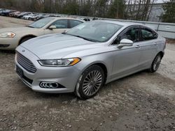 Salvage cars for sale from Copart North Billerica, MA: 2013 Ford Fusion Titanium