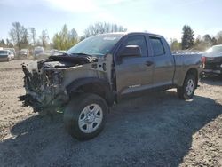 Salvage cars for sale from Copart Portland, OR: 2012 Toyota Tundra Double Cab SR5