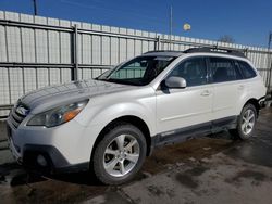 Salvage cars for sale at Littleton, CO auction: 2014 Subaru Outback 2.5I Limited