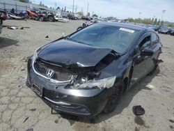 Honda Civic lx salvage cars for sale: 2015 Honda Civic LX