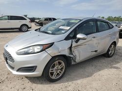 Salvage cars for sale from Copart Houston, TX: 2017 Ford Fiesta SE