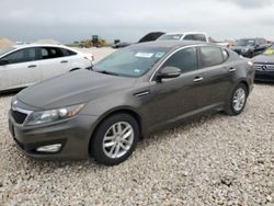 Salvage cars for sale at Temple, TX auction: 2013 KIA Optima LX