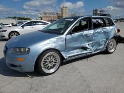 Salvage cars for sale from Copart New Orleans, LA: 2007 Audi A3 2.0 Premium