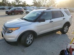 Salvage cars for sale at Hampton, VA auction: 2013 Ford Explorer
