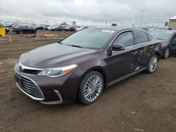 Salvage cars for sale at Brighton, CO auction: 2016 Toyota Avalon XLE