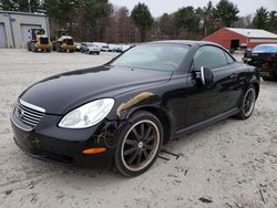 Salvage cars for sale from Copart Mendon, MA: 2002 Lexus SC 430