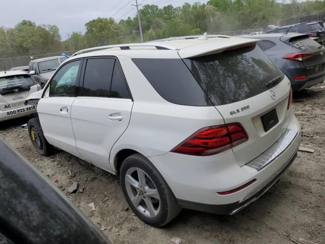 2018 Mercedes-Benz GLE 350 4matic