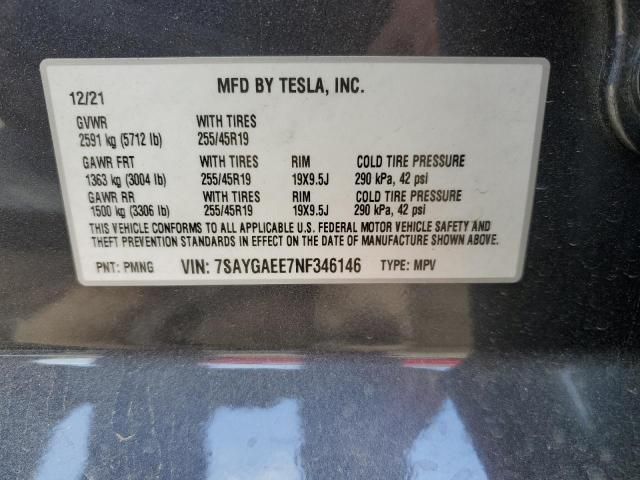 2022 Tesla Model Y