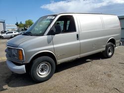 Vehiculos salvage en venta de Copart Pennsburg, PA: 2001 Chevrolet Express G3500