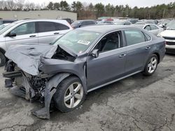 Volkswagen salvage cars for sale: 2013 Volkswagen Passat SE