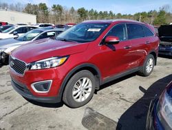 Salvage cars for sale from Copart Exeter, RI: 2018 KIA Sorento LX