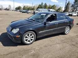 Salvage cars for sale at Denver, CO auction: 2007 Mercedes-Benz C 280 4matic