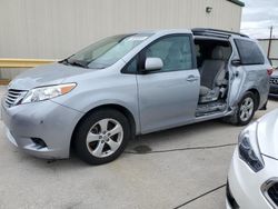 Salvage cars for sale from Copart Haslet, TX: 2015 Toyota Sienna LE