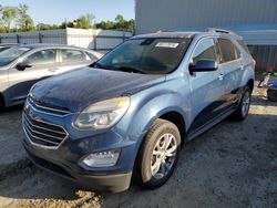 Salvage cars for sale at Spartanburg, SC auction: 2016 Chevrolet Equinox LT