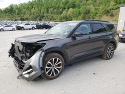 Salvage cars for sale from Copart Hurricane, WV: 2020 Ford Explorer ST